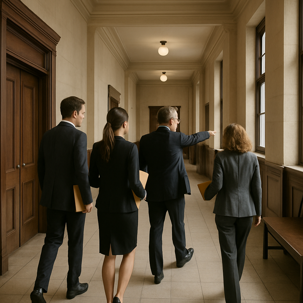 Visual cue for adjourn — meaning 2