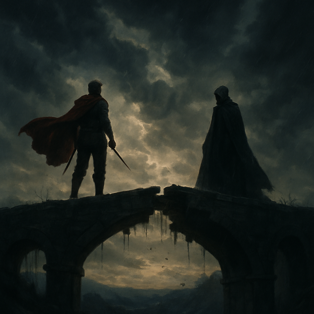 Visual cue for antagonist — meaning 1