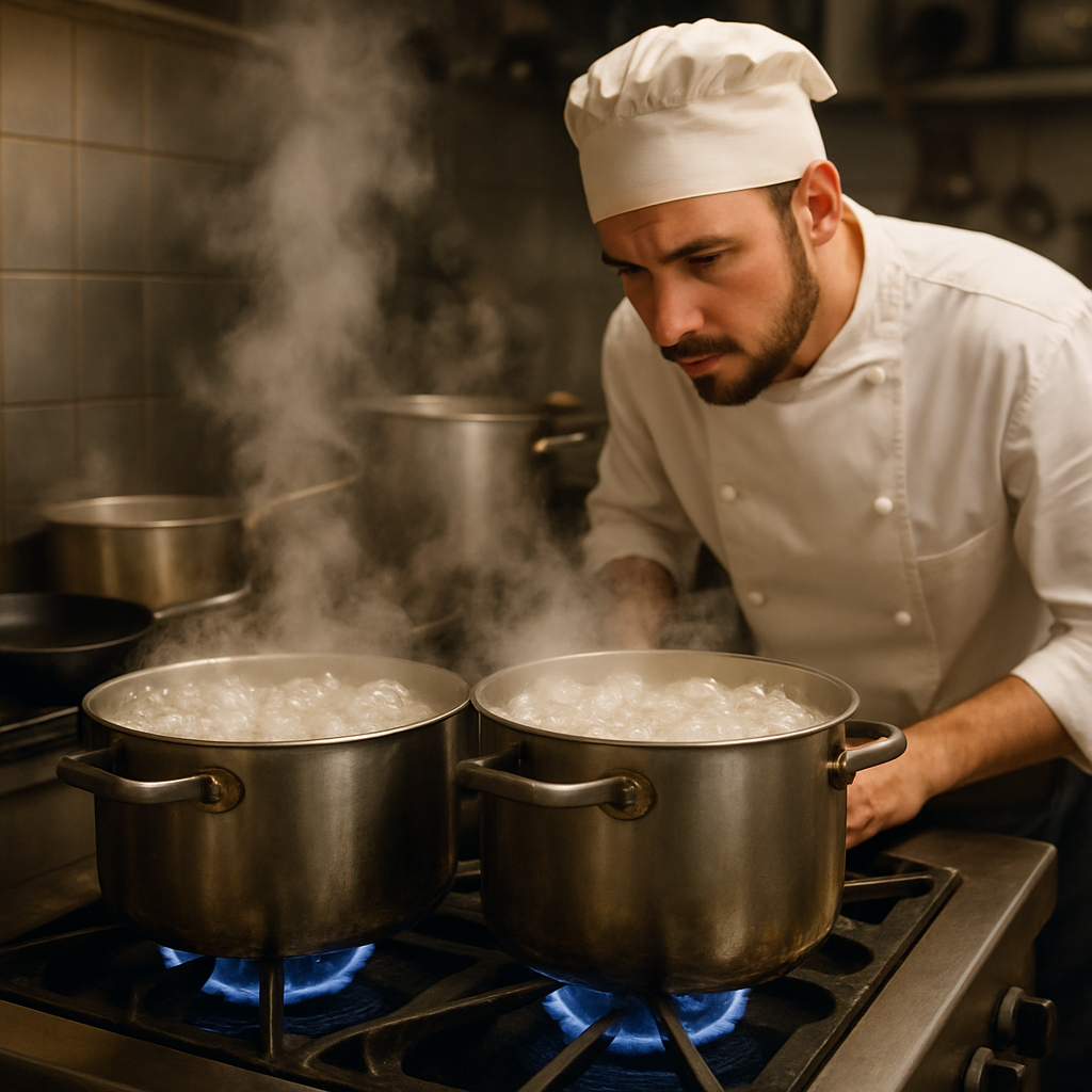 Visual cue for back burner — meaning 1