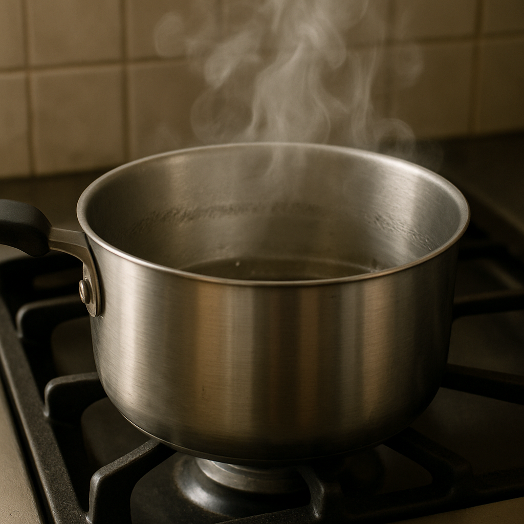Visual cue for boil down to — meaning 2