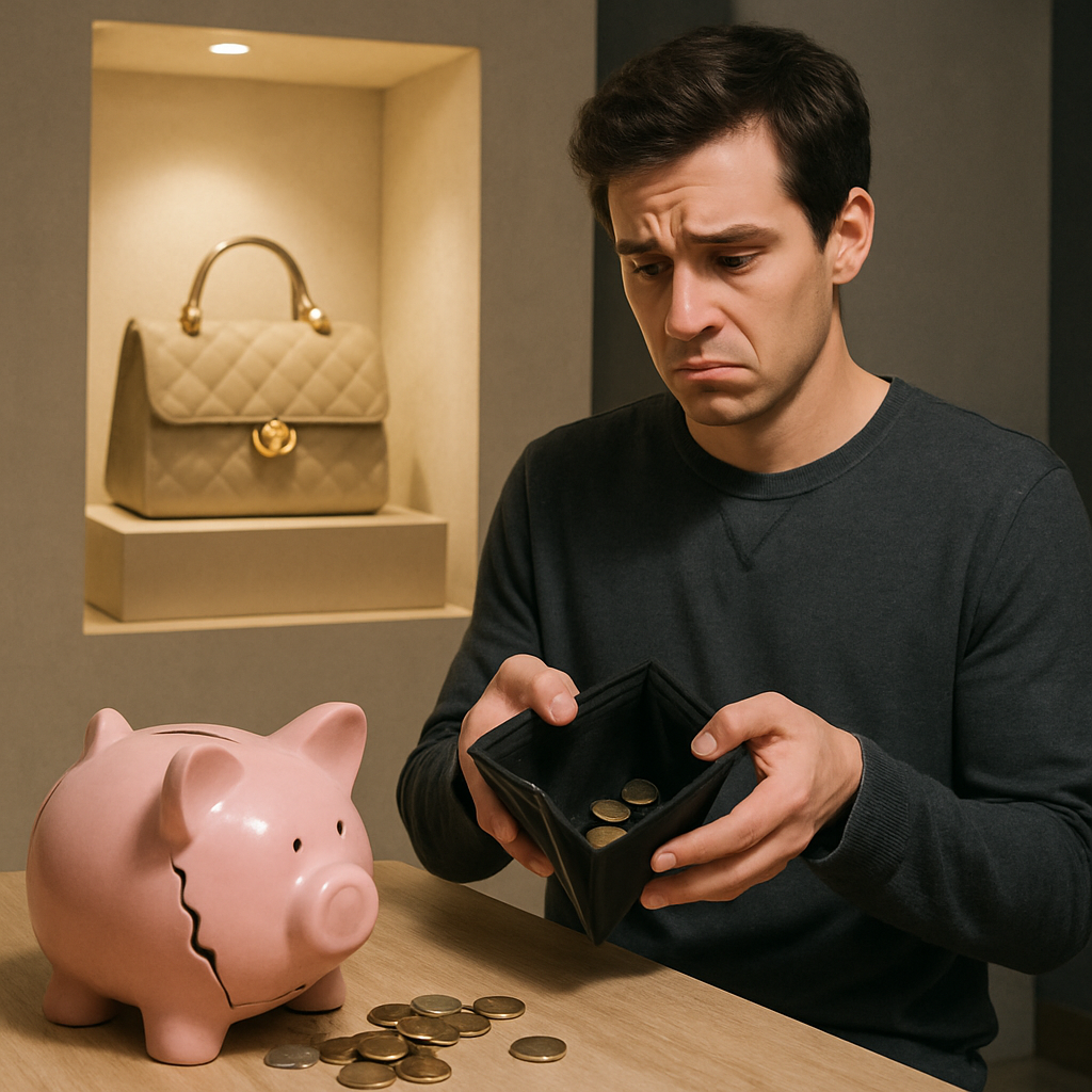 Visual cue for break the bank — meaning 1