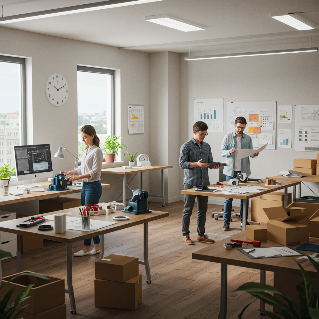 Visual cue for build a company