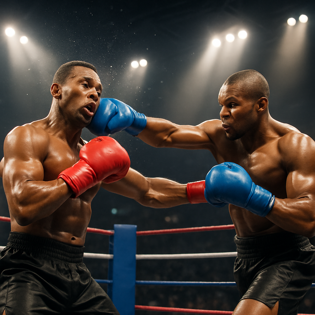 Visual cue for clobbered — meaning 1