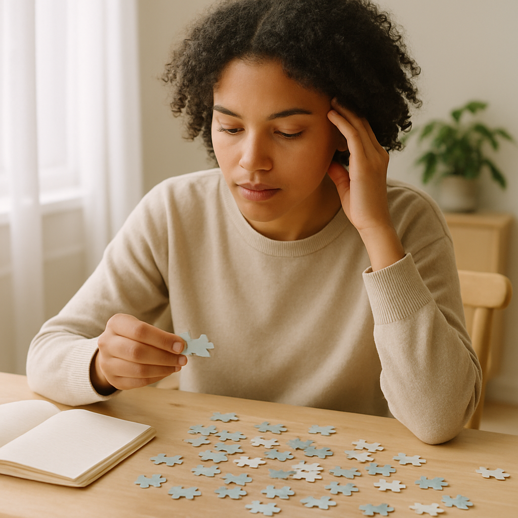 Visual cue for cognitive — meaning 1