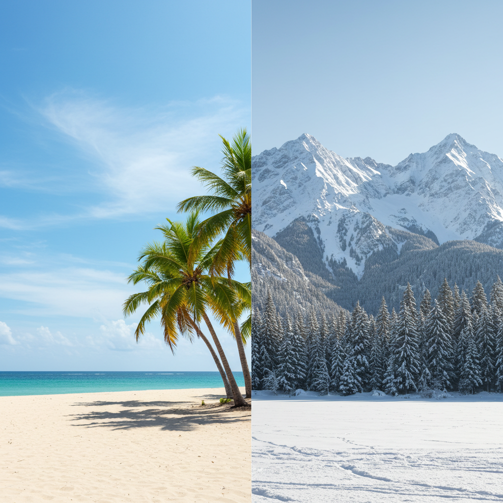 Visual cue for completely different