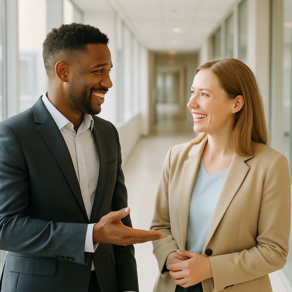 Visual cue for compliment — meaning 1