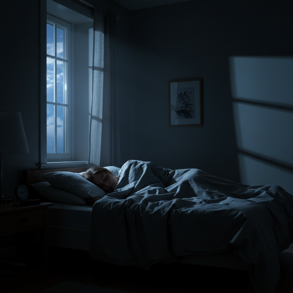 Visual cue for deep sleep