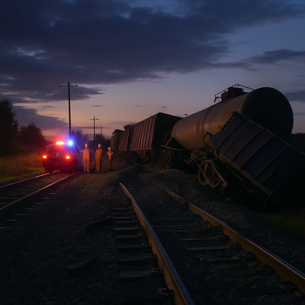 Visual cue for derail