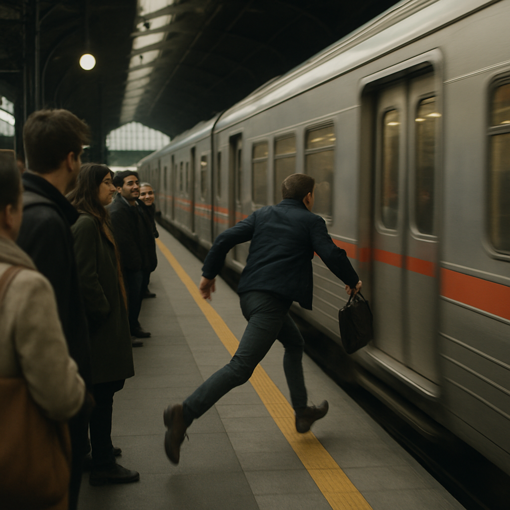 Visual cue for drop the ball — meaning 2