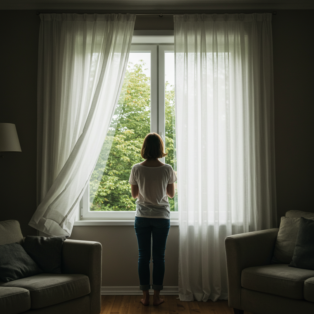 Visual cue for fresh air