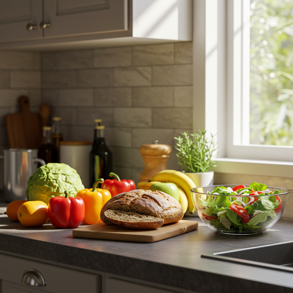 Visual cue for fresh food