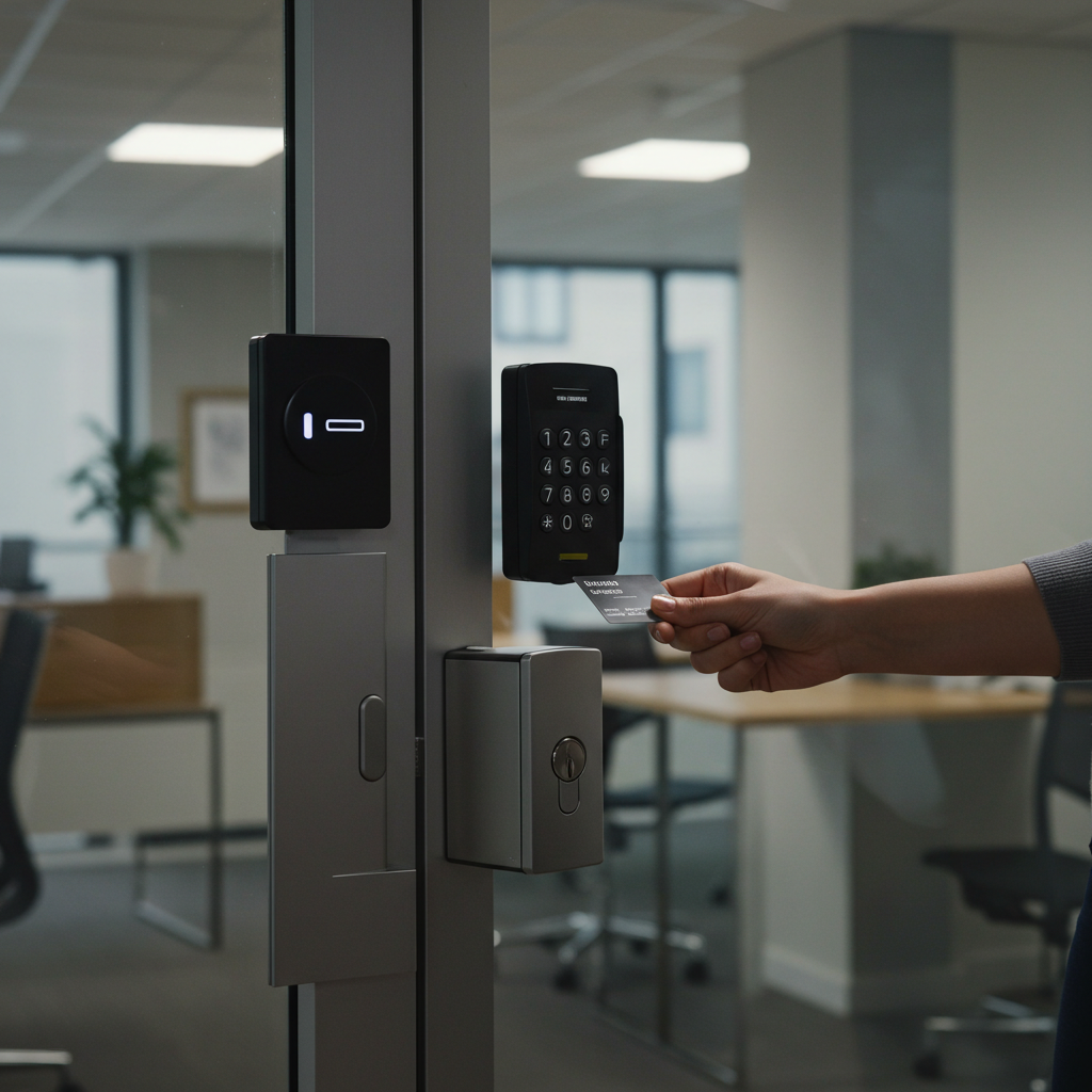 Visual cue for gain access