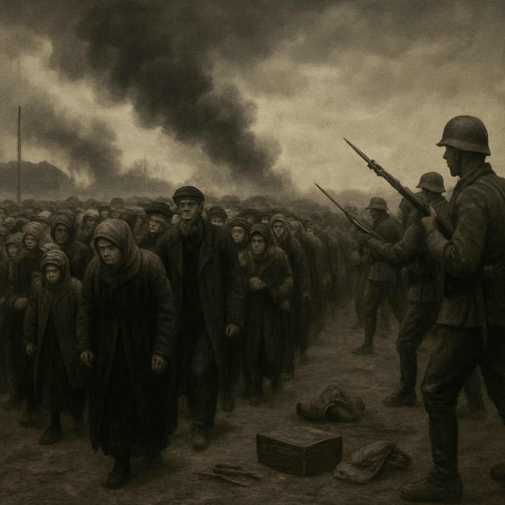 Visual cue for genocide — meaning 1