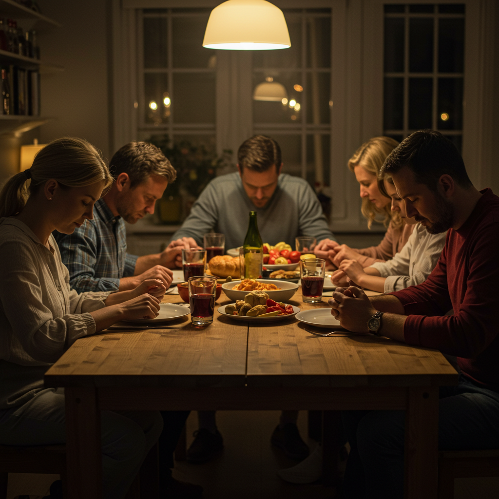 Visual cue for give thanks