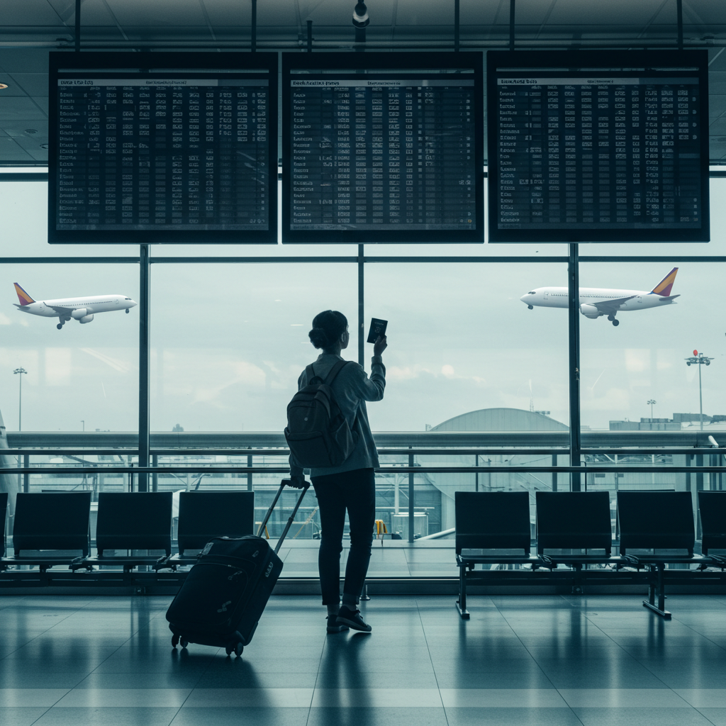 Visual cue for go abroad