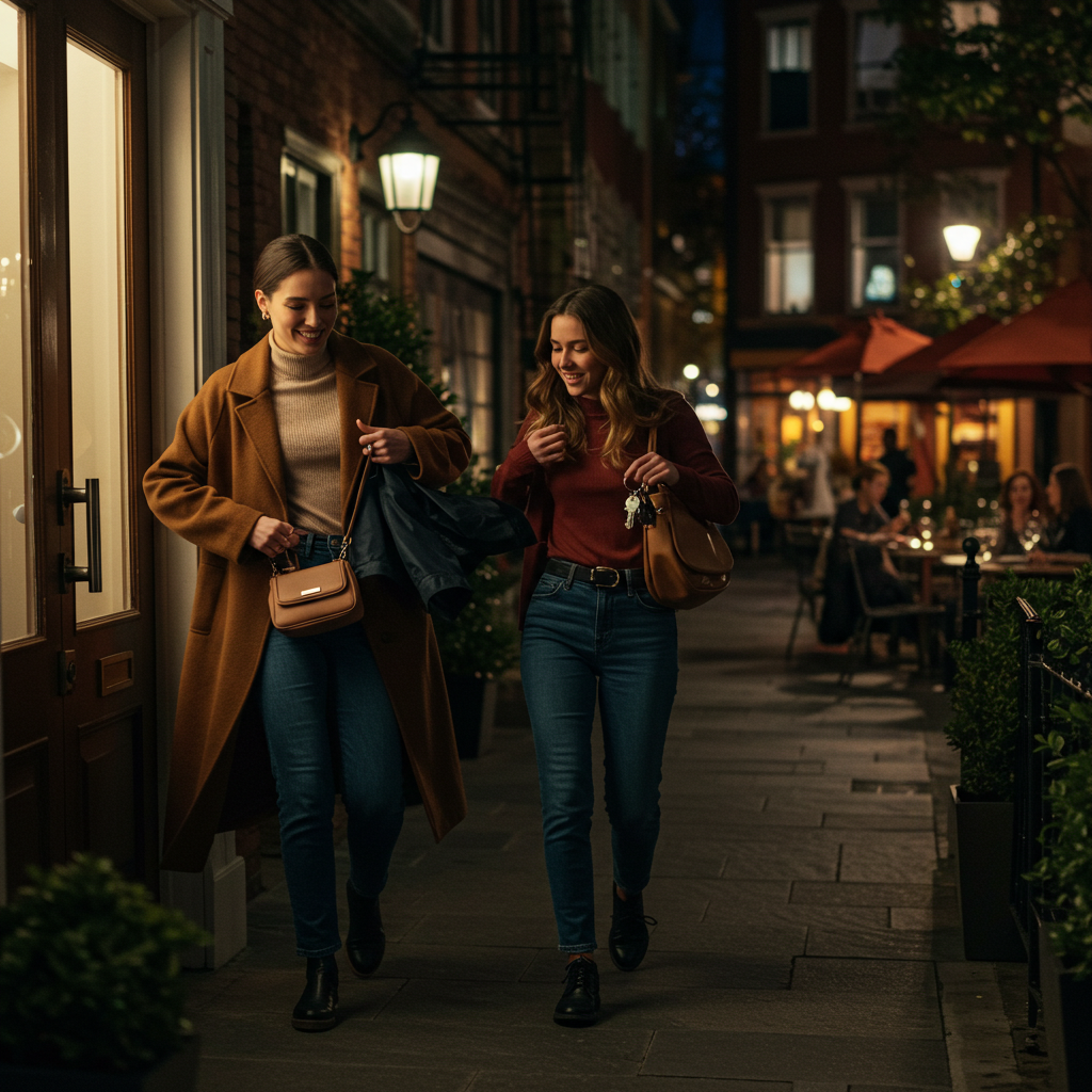 Visual cue for go out