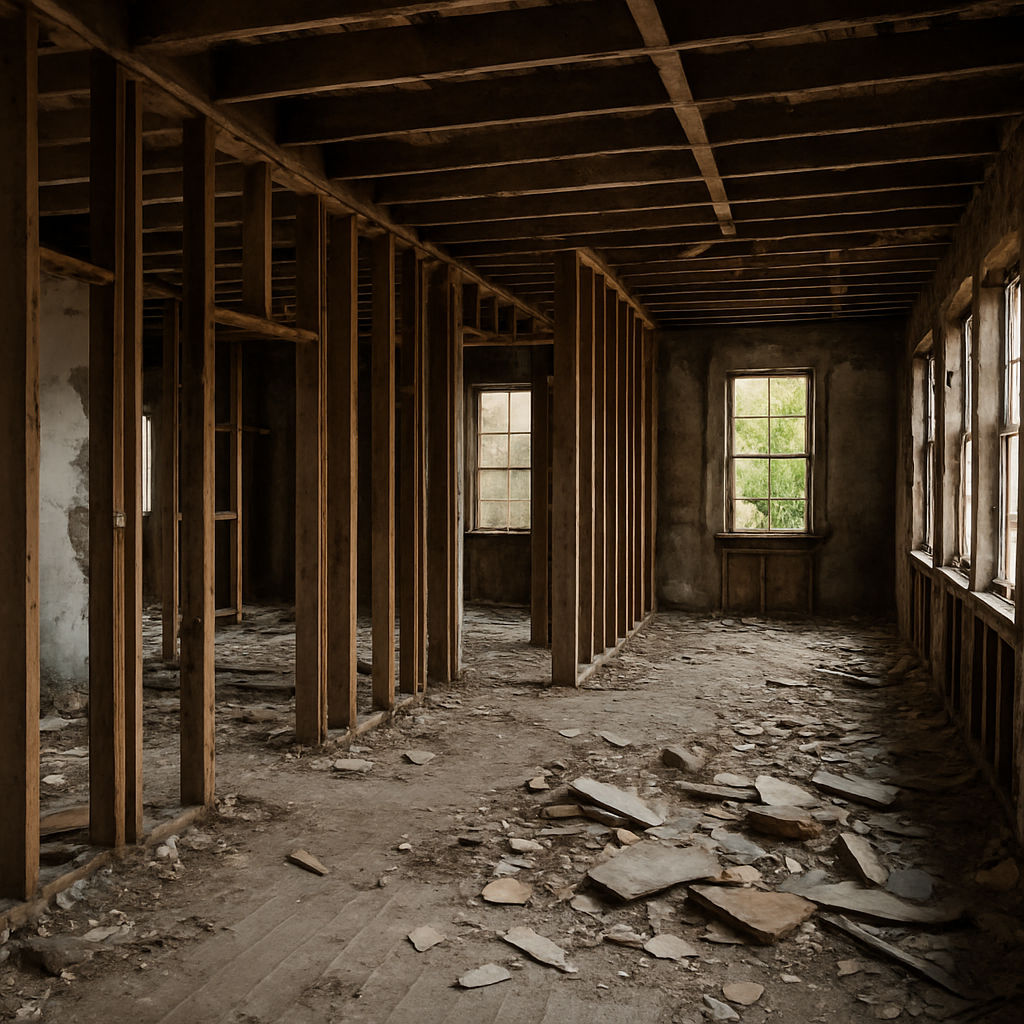 Visual cue for gutted — meaning 2