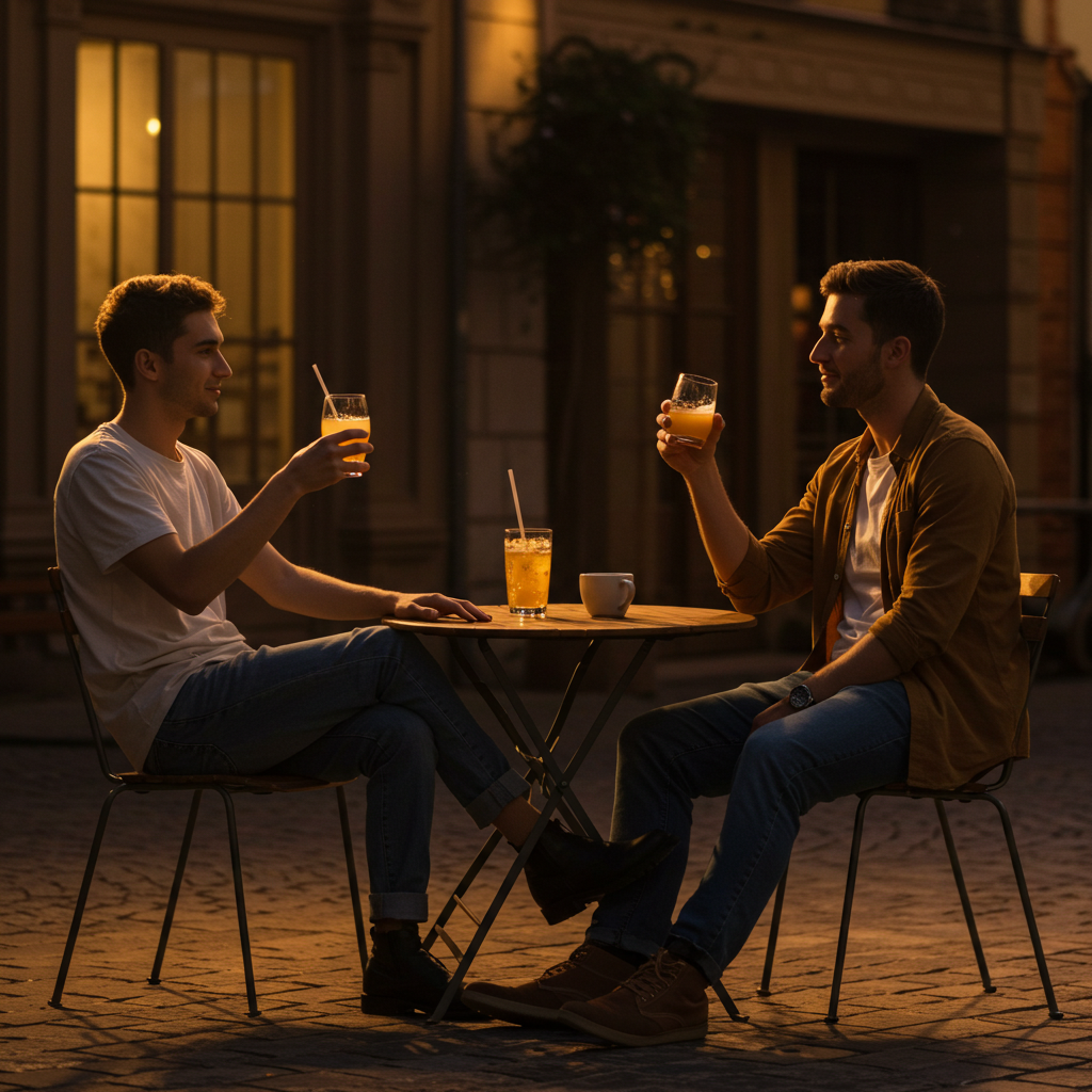 Visual cue for have a drink