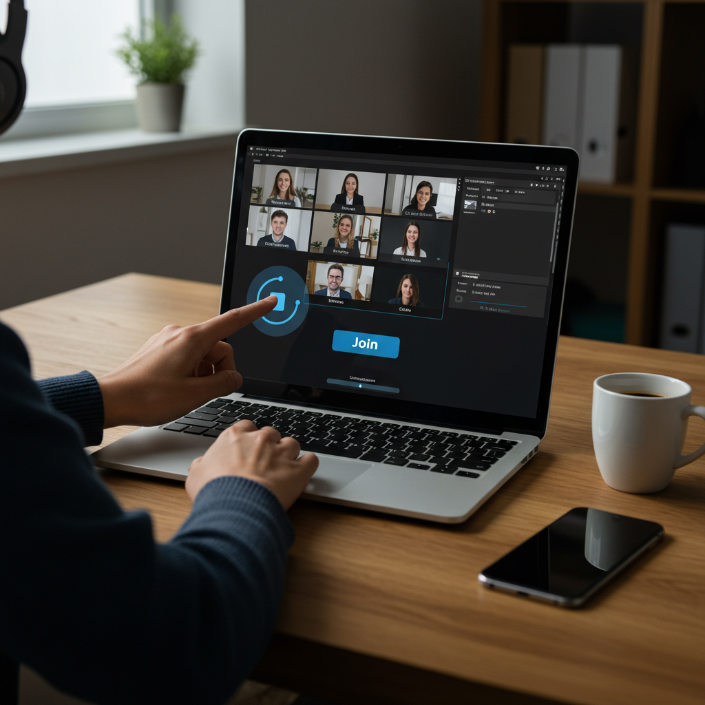 Visual cue for join a call