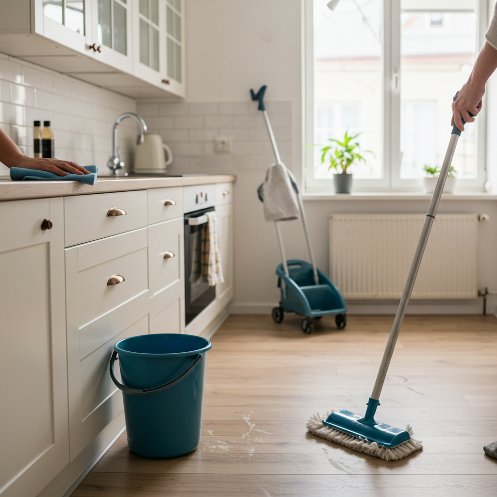 Visual cue for keep clean