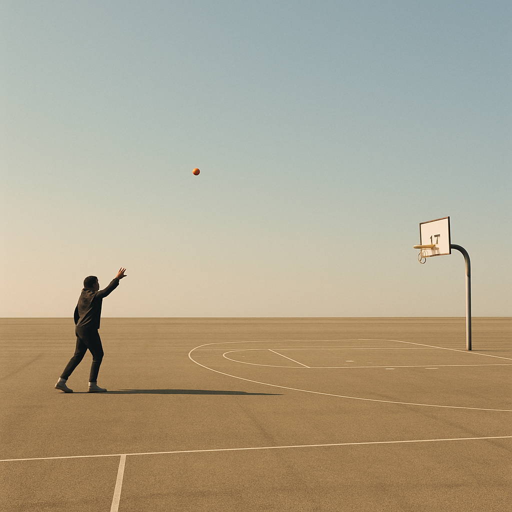 Visual cue for long shot — meaning 1