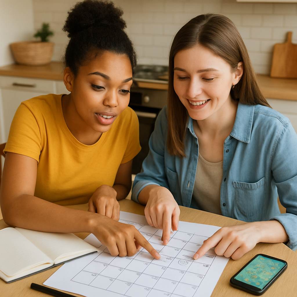 Visual cue for make a plan