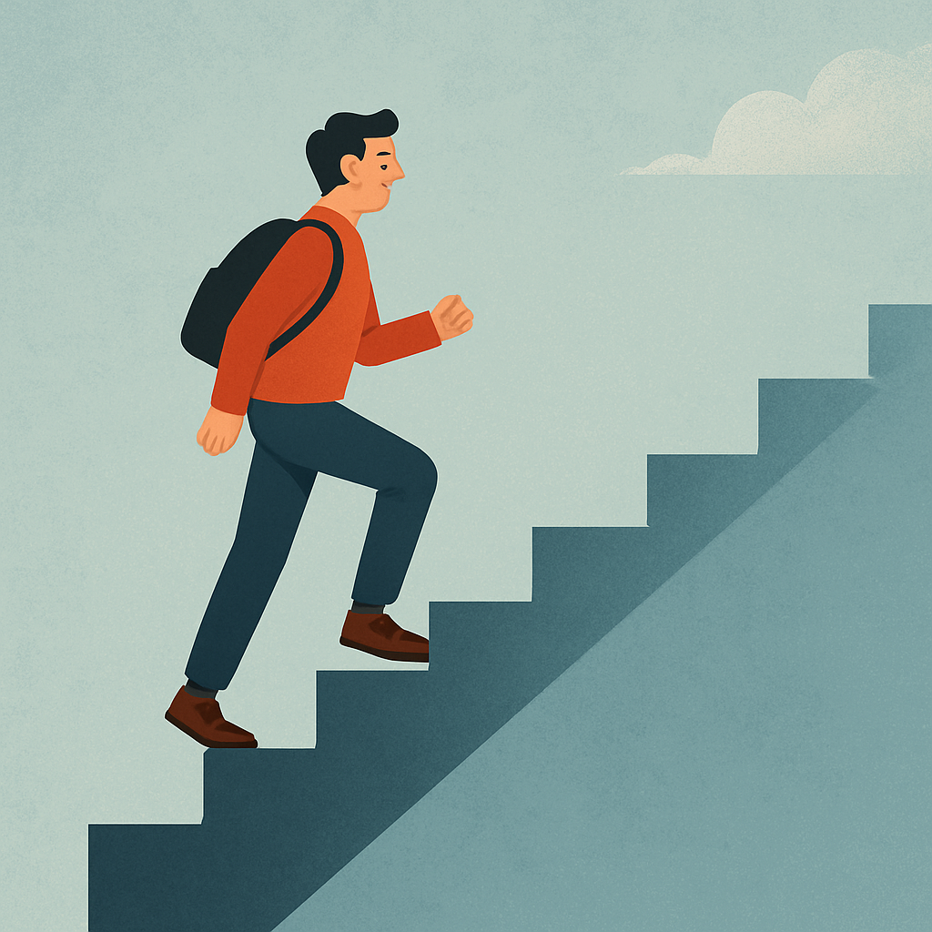 Visual cue for make progress