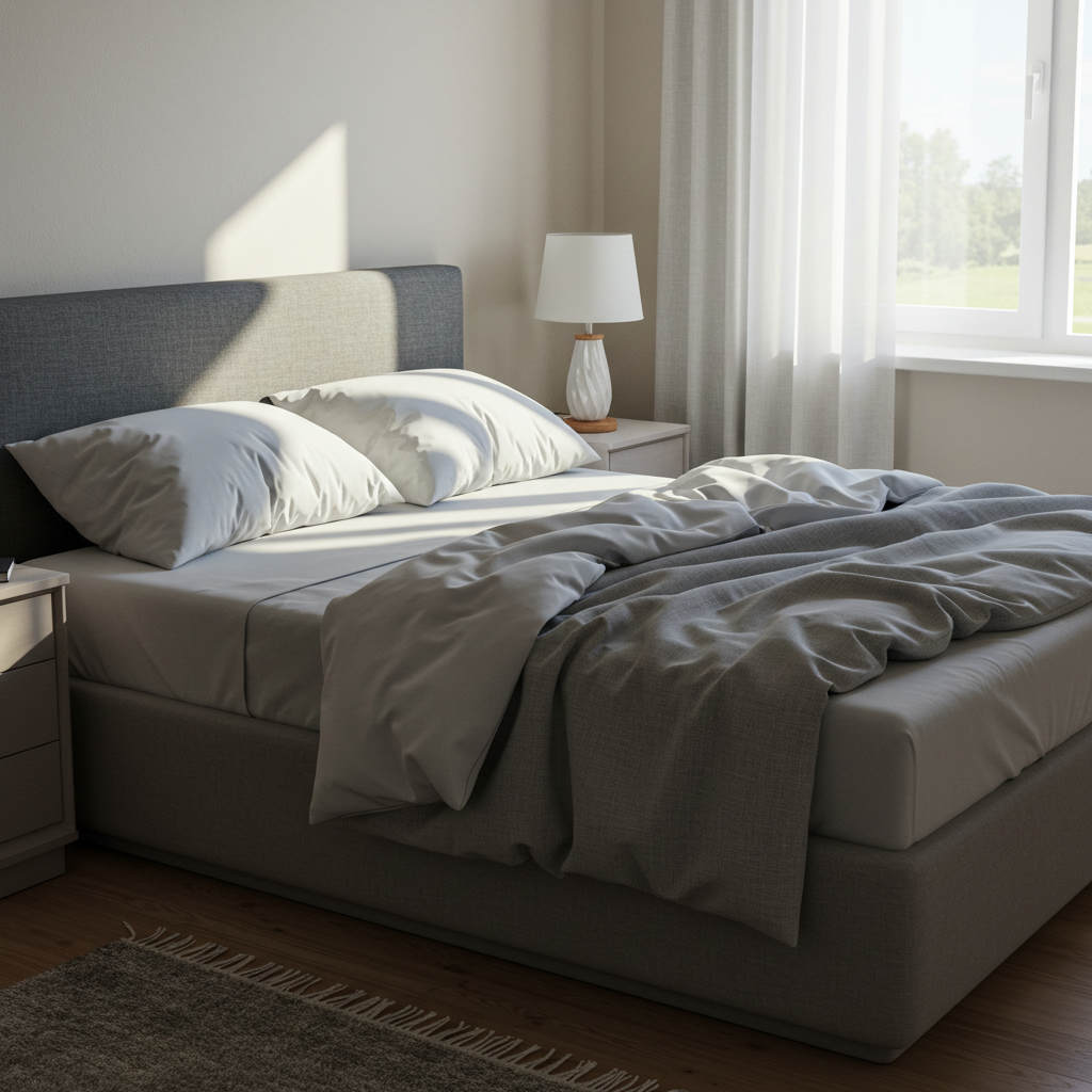 Visual cue for make your bed