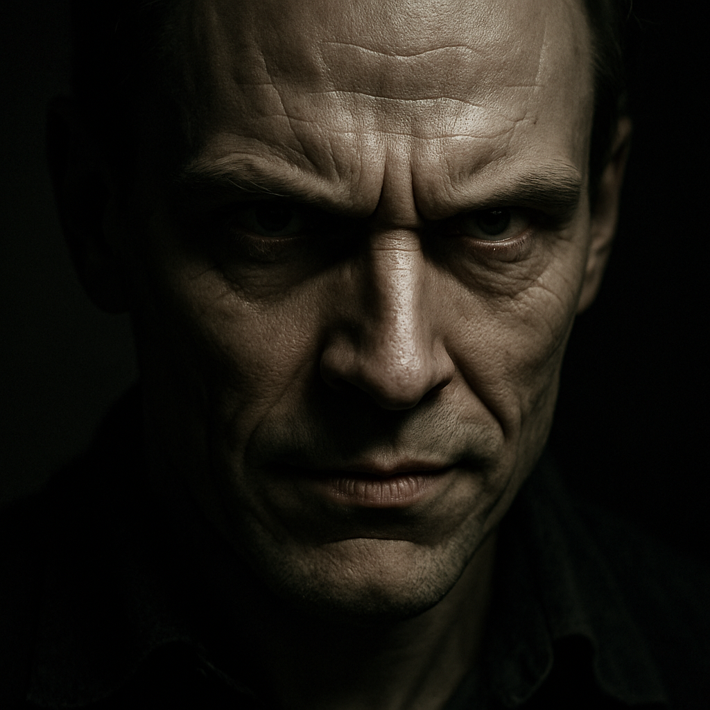 Visual cue for malevolent — meaning 2