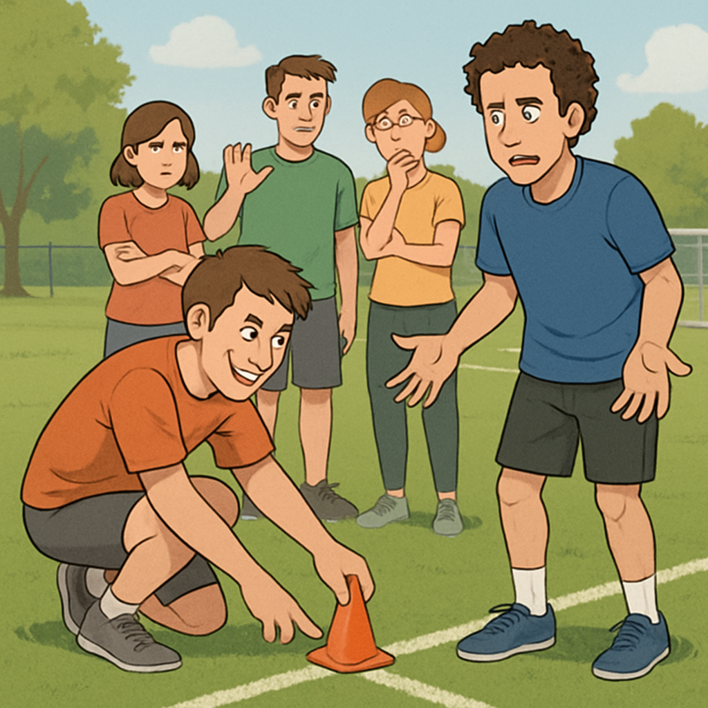 Visual cue for not cricket — meaning 1