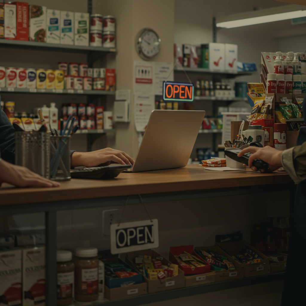 Visual cue for run a business