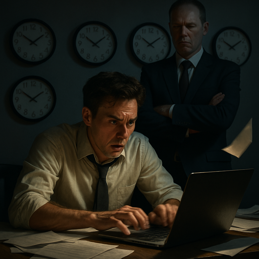 Visual cue for under the gun — meaning 1