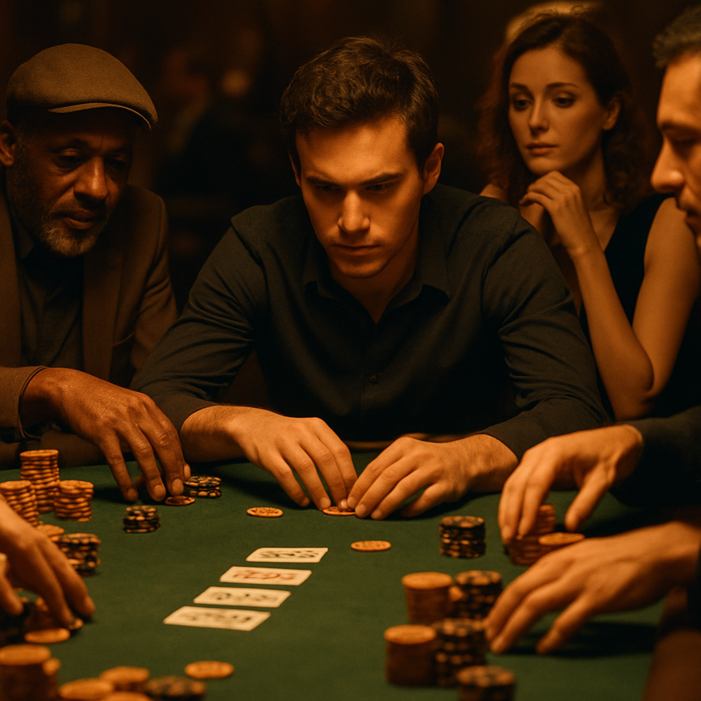 Visual cue for under the gun — meaning 2