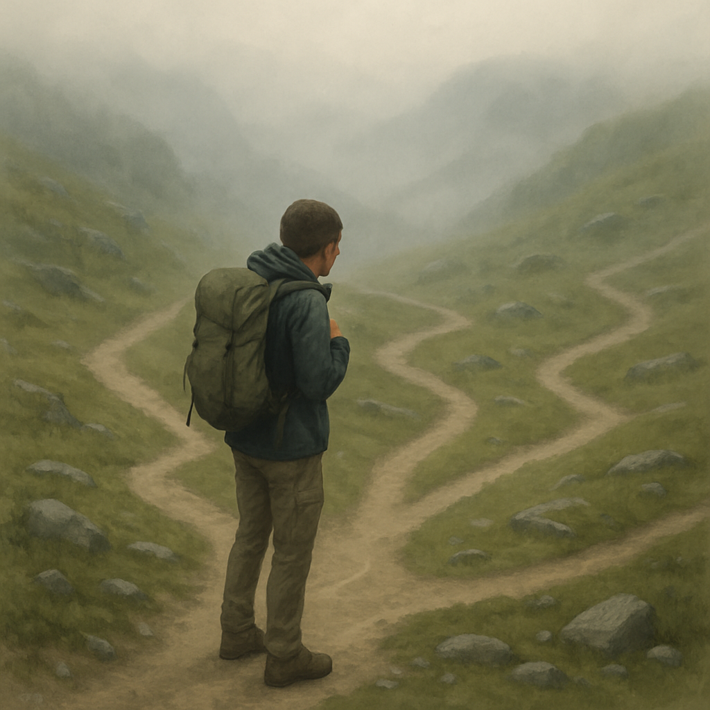 Visual cue for wander — meaning 2