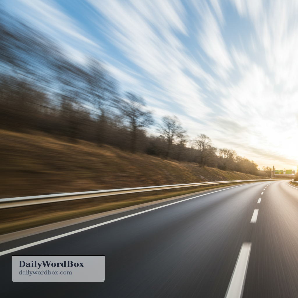 accelerate: to increase speed; to go faster