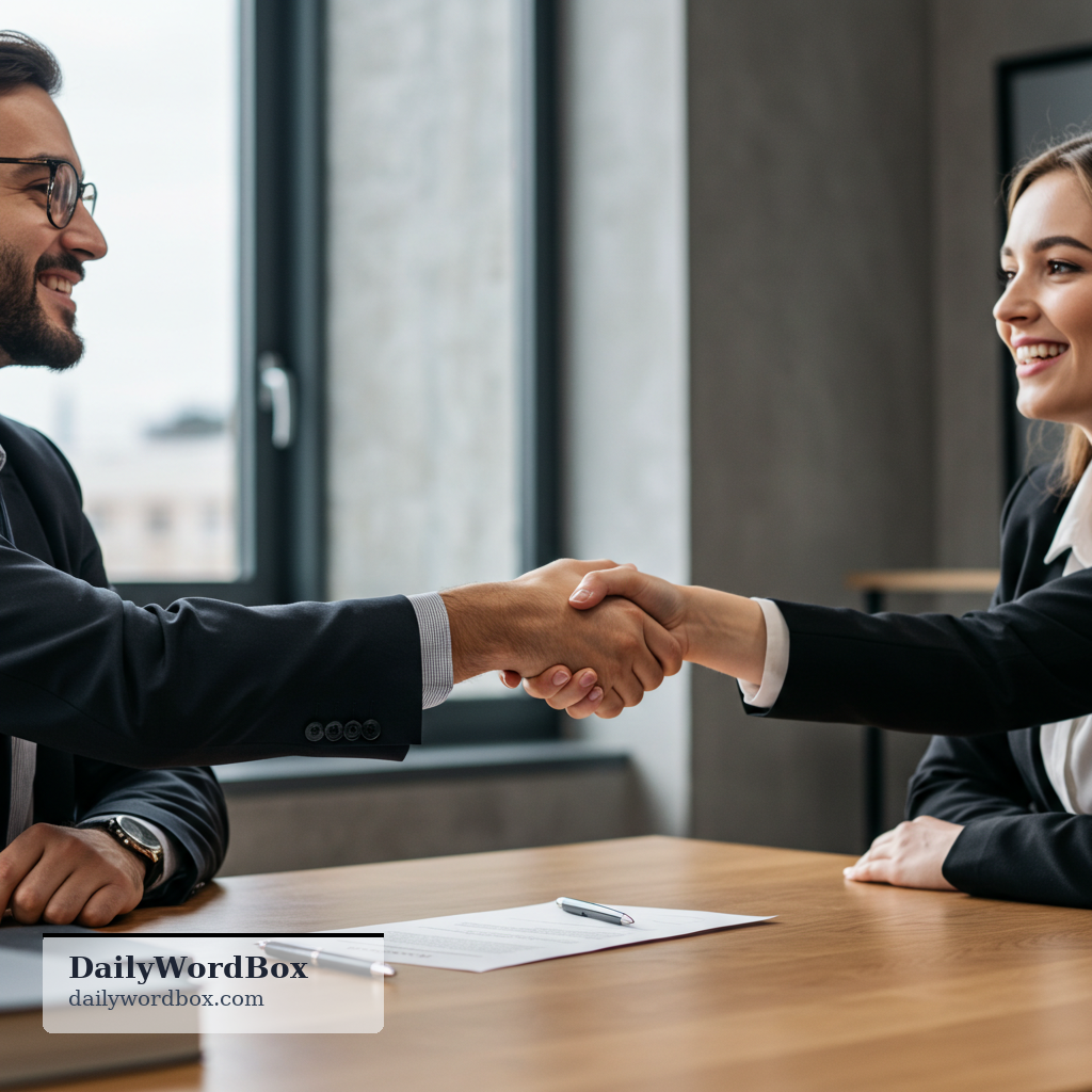 accept an offer: to agree to take an offer that is made to you (e.g., a job, deal, or proposal)