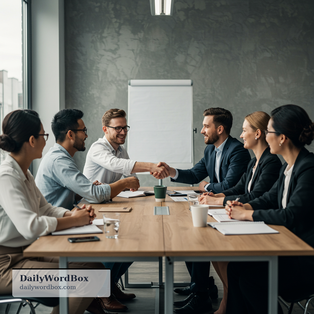accordance: harmony or agreement between people or groups