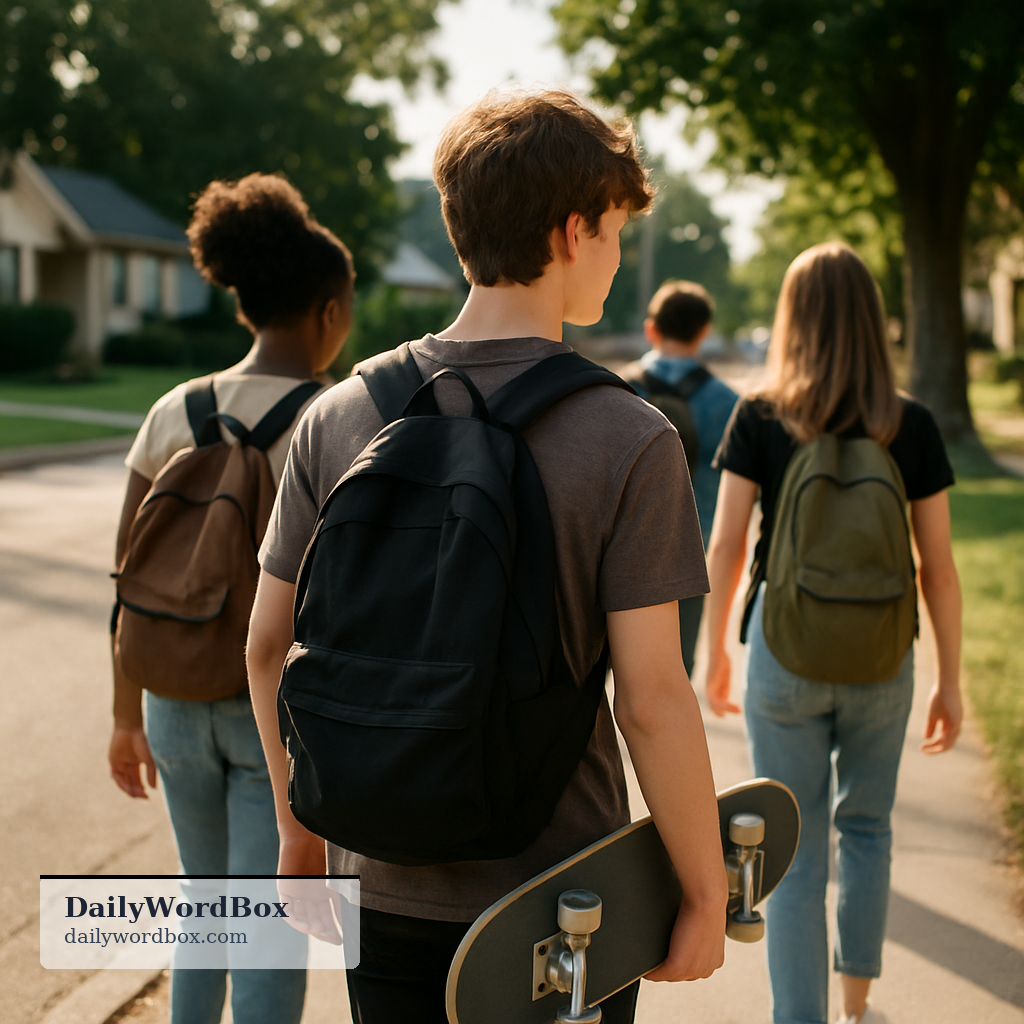 adolescent: An adolescent is a young person who is developing from childhood into adulthood.
