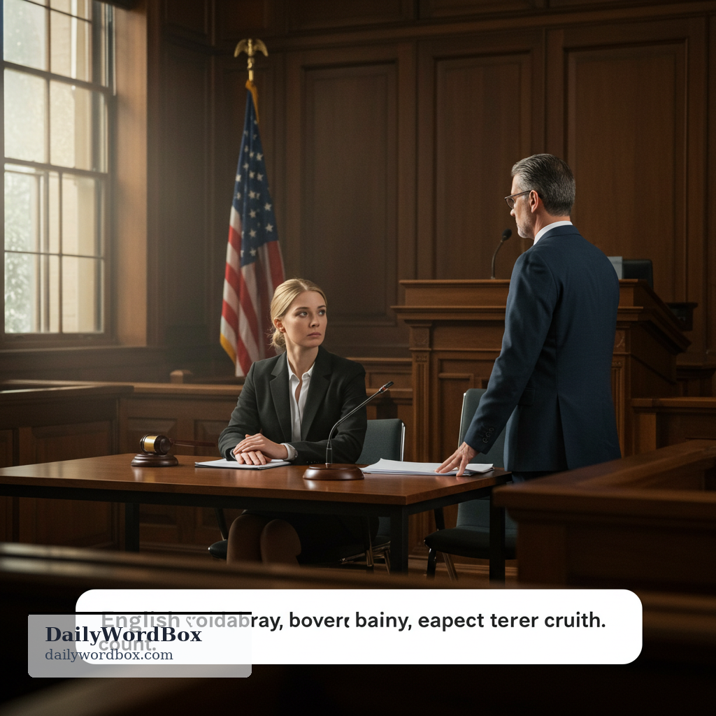 advocate: a lawyer who represents someone, especially in court