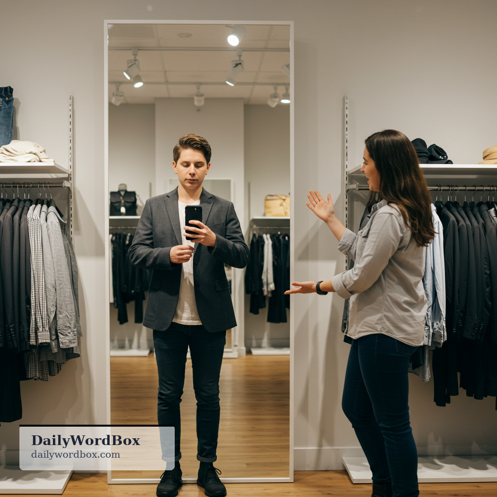 agree with: (A color, style, or thing) to suit someone or look good on them.