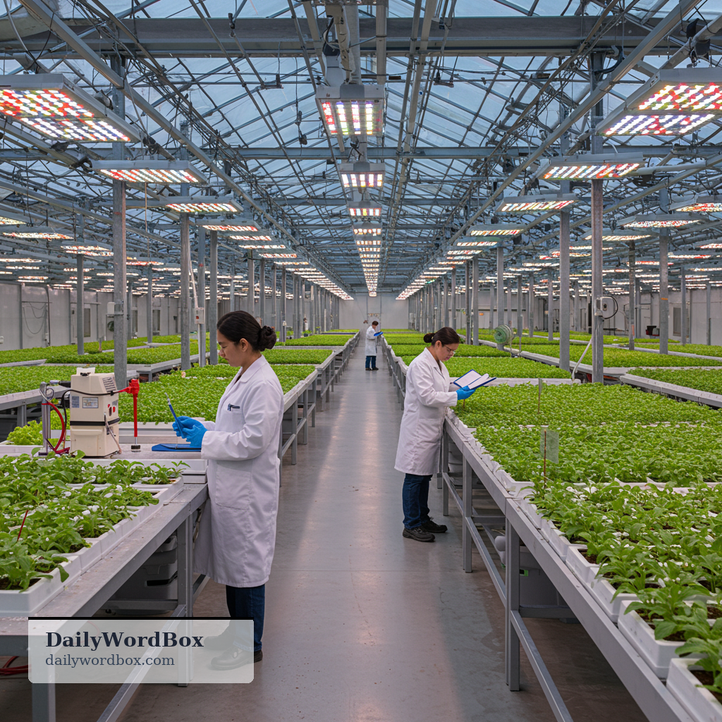 agricultural: Used to describe industries, policies, or research that support or manage farming and food production.