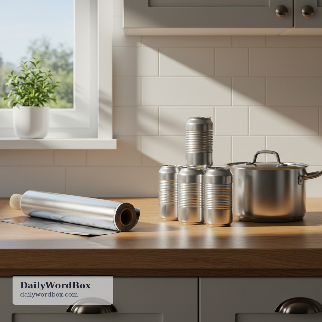 aluminium: a light, silvery metal used to make many products, especially where low weight and resistance to corrosion are im…