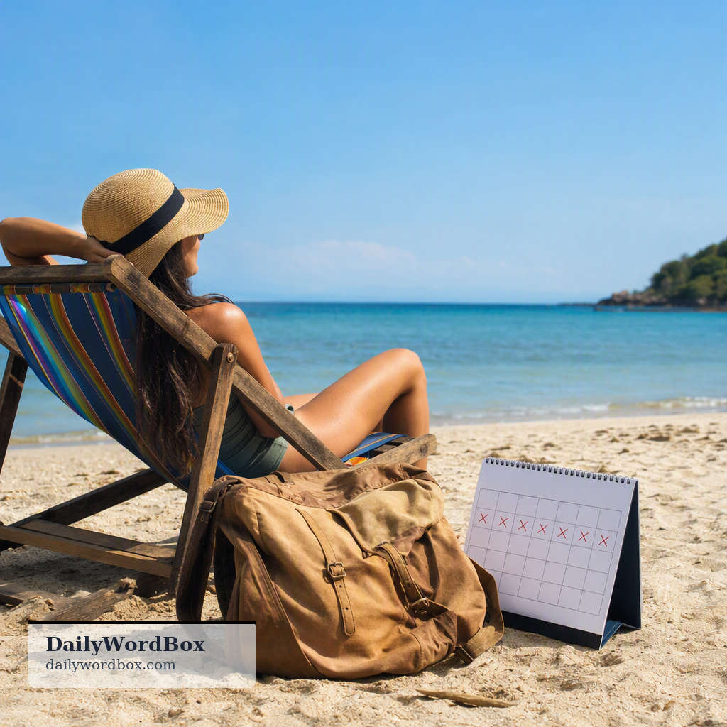 annual leave: Paid time off work that an employee is entitled to take each year.