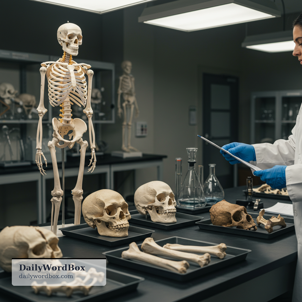 anthropology: the scientific study of humans as biological organisms, including human evolution and variation