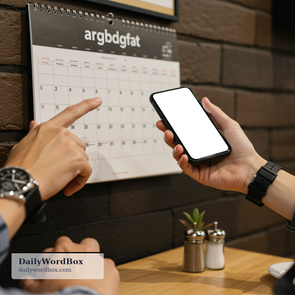 appoint: to arrange or set a time and place for a meeting or event