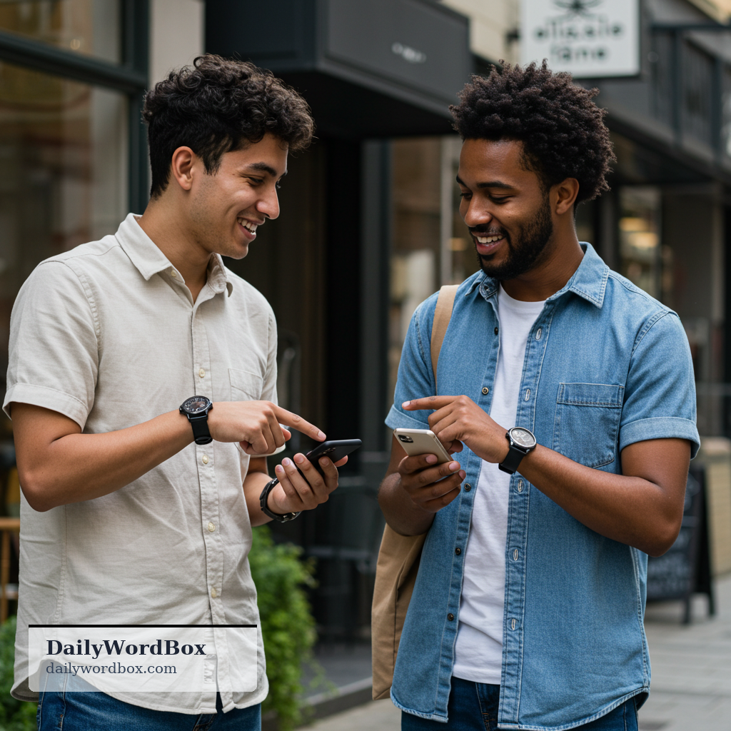 Are you free later?: A casual way to ask if someone is available at a later time.