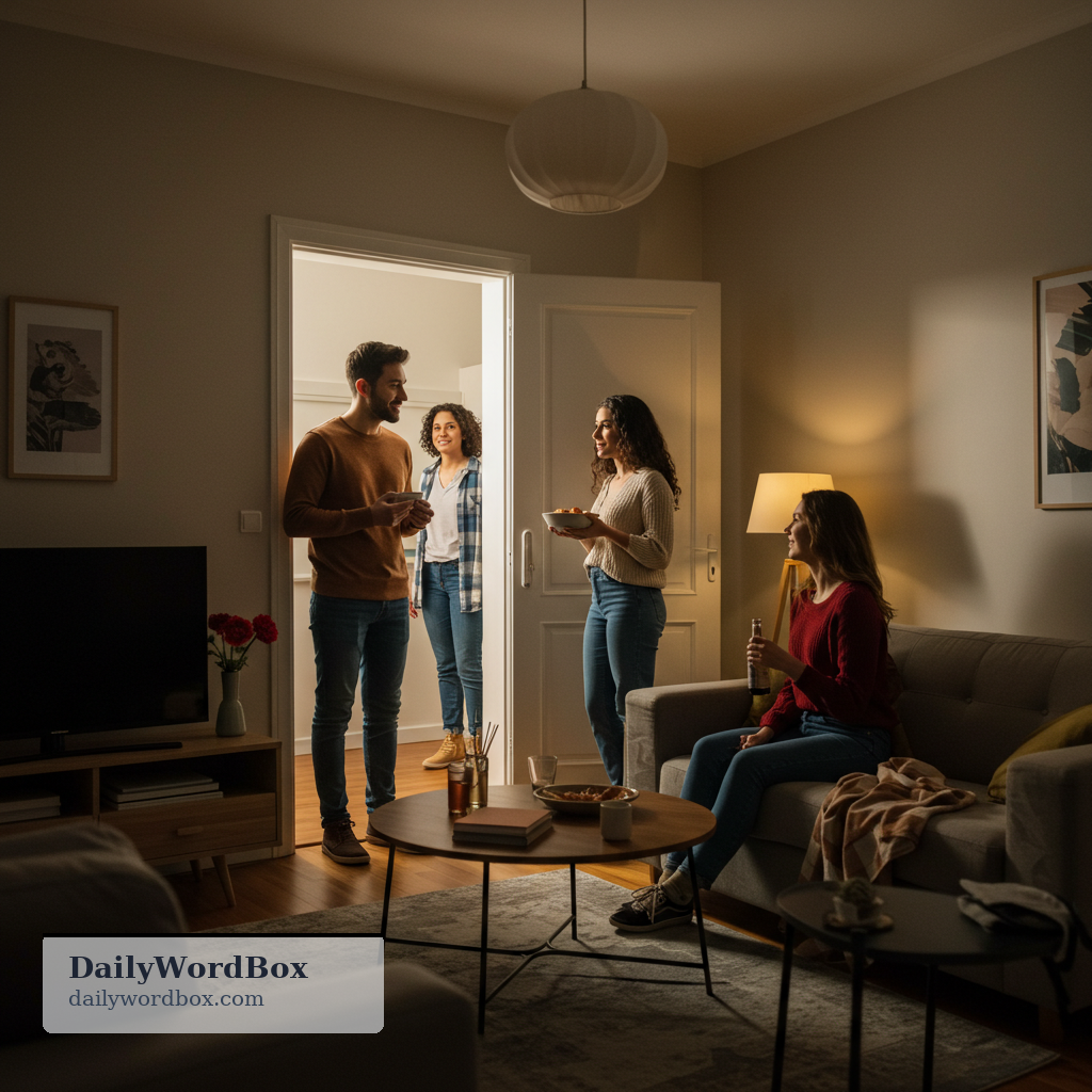 ask over: To invite someone to come to your home for a visit or a meal.