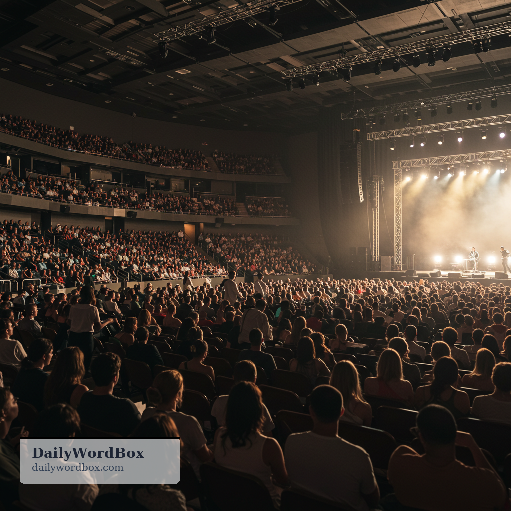 attendance: The number of people present at a particular event, meeting, or institution.