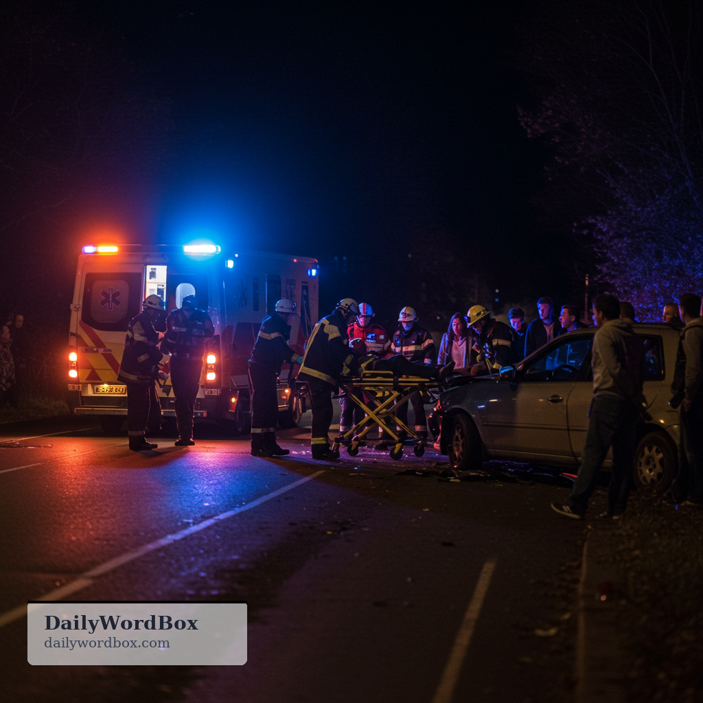 badly injured: hurt seriously; having severe injuries
