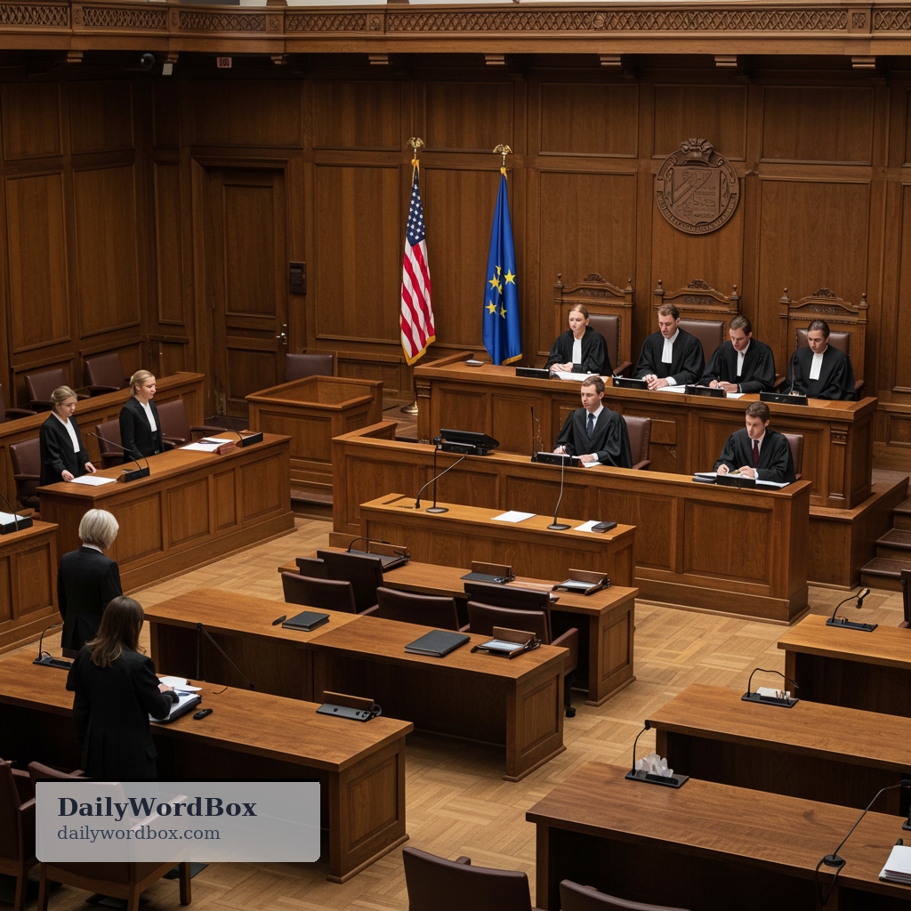 bench: the judge or judges in a court of law